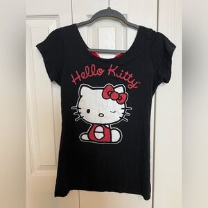 Open Back Hello Kitty Top